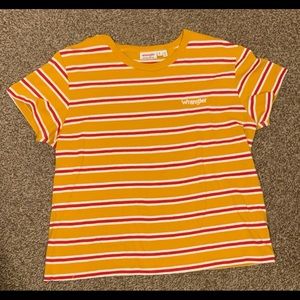 Urban Outfitters Wrangler Summer Wine Striped Tee